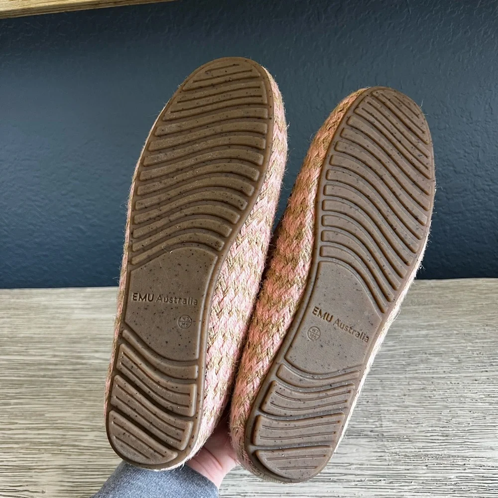 NWOT!! EMU Australia Pink Espadrilles